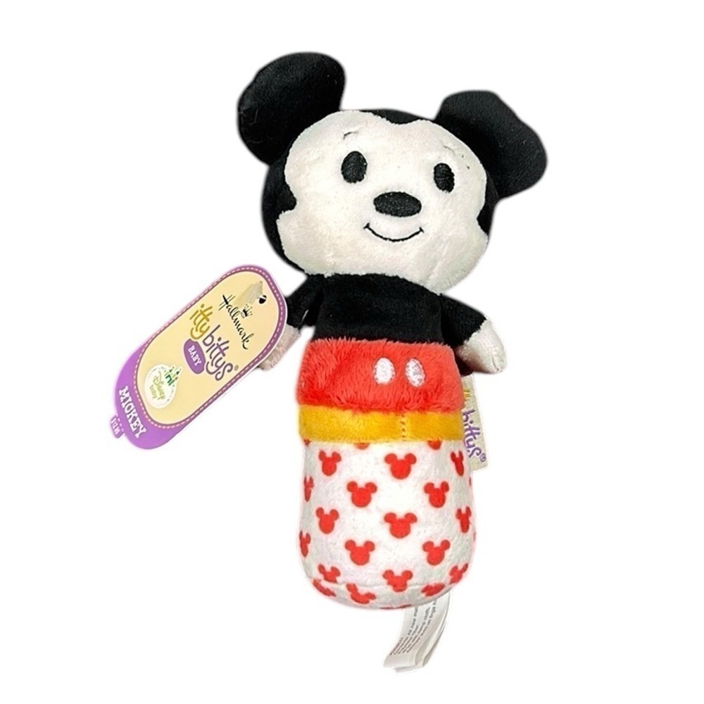 Hallmark 2016 Itty Bitty Disney Mickey Mouse Plush Rattle